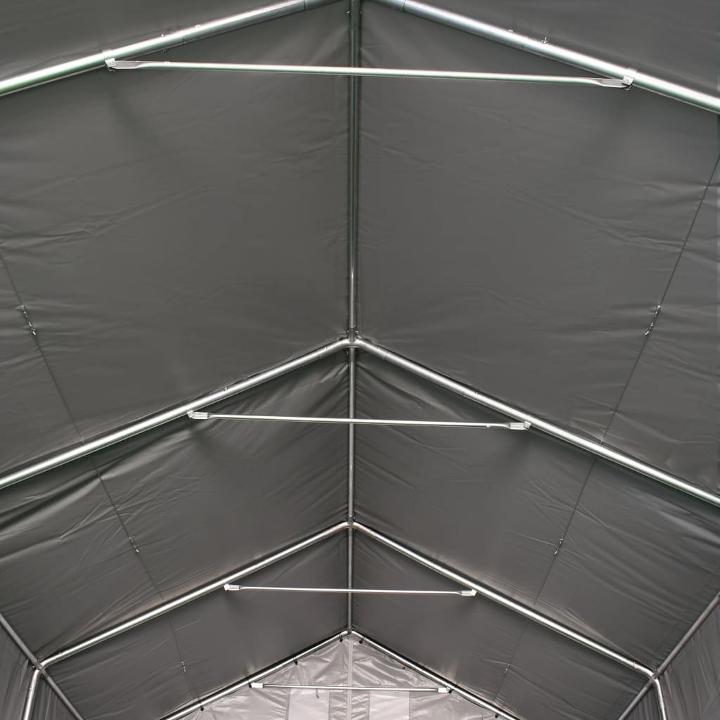 Storage Tent PVC 5x10 m Grey